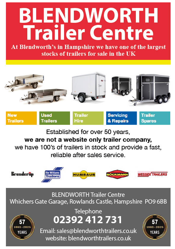 Blendworth Trailer Centre advertisement 2025