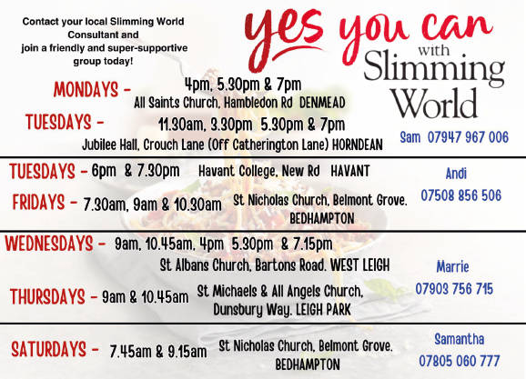 Slimming World advertisement 2025