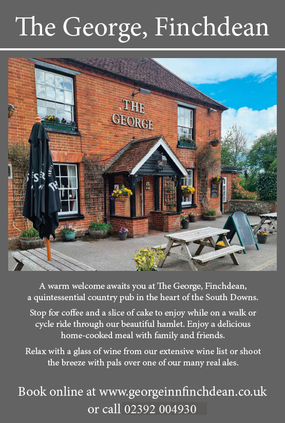 The George, Finchdean advertisement 2025